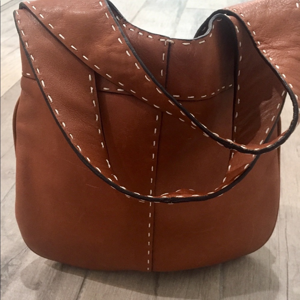 Adrienne Vittadini leather handbag, used
